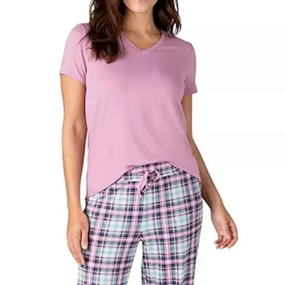 Eddie Bauer Women's Ladies' 1 Piece Pajama Top, Pink, Small
